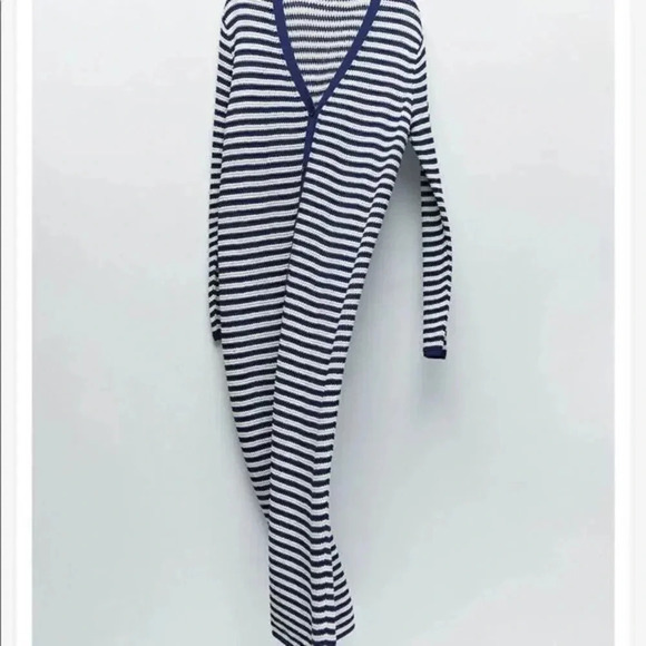 Zara Striped knit cardigan - Picture 6 of 14